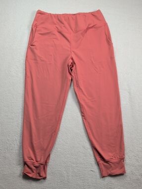 Silver Icing "Mesh Together" High-Rise Leggings - Rose Pink - Size L